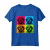 Lowchen Dog Pop Art Design Illustrazione Colorata Maglietta - Regalo per Amanti dei Cani Lowchen - Ideale per Natale, Compleanni o San Valentino