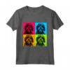 Lowchen Dog Pop Art Design Illustrazione Colorata Maglietta - Il Miglior Regalo per gli Amanti dei Cani Lowchen - Ideale per Natale, Ringraziamento, Compleanni o San Valentino