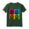 Lowchen Dog Pop Art Design Illustrazione Colorata Maglietta - Il Miglior Regalo per gli Amanti dei Cani Lowchen - Ideale per Natale, Ringraziamento, Compleanni o San Valentino