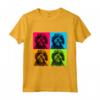 Lowchen Dog Pop Art Design Illustrazione Colorata Maglietta - Il Miglior Regalo per gli Amanti dei Cani Lowchen - Ideale per Natale, Ringraziamento, Compleanni o San Valentino