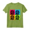 Lowchen Dog Pop Art Design Illustrazione Colorata Maglietta - Il Miglior Regalo per gli Amanti dei Cani Lowchen - Ideale per Natale, Ringraziamento, Compleanni o San Valentino