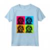 Lowchen Dog Pop Art Design Illustrazione Colorata Maglietta - Il Miglior Regalo per gli Amanti dei Cani Lowchen - Ideale per Natale, Ringraziamento, Compleanni o San Valentino