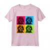 Lowchen Dog Pop Art Design Illustrazione Colorata Maglietta - Il Miglior Regalo per gli Amanti dei Cani Lowchen - Ideale per Natale, Ringraziamento, Compleanni o San Valentino