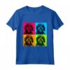 Lowchen Dog Pop Art Design Illustrazione Colorata Maglietta - Il Miglior Regalo per gli Amanti dei Cani Lowchen - Ideale per Natale, Ringraziamento, Compleanni o San Valentino