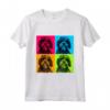 Lowchen Dog Pop Art Design Illustrazione Colorata Maglietta - Il Miglior Regalo per gli Amanti dei Cani Lowchen - Ideale per Natale, Ringraziamento, Compleanni o San Valentino