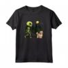 UFO UFO UFO Animale Domestico Divertente Lowchen Alien Dog Maglietta - Regalo Divertente per Amanti dei Cani e Credenti Alieni - Ideale per Natale o Compleanni