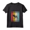 Donna Cane Papà Mamma Whisperer - Vintage Lowchen Maglietta con Collo a V - Abbigliamento divertente per gli Amanti dei Cani Lowchen