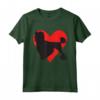Cane Carino a Cuore Rosso Lowchen Maglietta - Amo i Miei Vestiti Lowchen - Ideale per Amanti dei Cani
