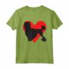 Cane Carino a Cuore Rosso Lowchen Maglietta - Amo i Miei Vestiti Lowchen - Ideale per Amanti dei Cani