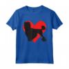 Cane Carino a Cuore Rosso Lowchen Maglietta - Amo i Miei Vestiti Lowchen - Ideale per Amanti dei Cani