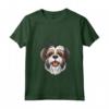 Donna Löwchen | Lowchen | Cartoon Artwork Maglietta con Collo a V - Ideale per gli Amanti dei Cani