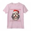Lowchen Cappello di Babbo Natale divertente - Maglietta per Amanti dei Cani - Ideale per Natale, Ringraziamento e Compleanni