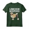 Divertente Amante dei Cani Lowchen Whisperer Maglietta - Ideale Regalo per Amici e Familiari