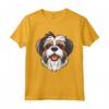 Löwchen | Lowchen | Cartoon Artwork Maglietta - Light Classic Tee for Dog Lovers