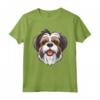 Löwchen | Lowchen | Cartoon Artwork Maglietta - Light Classic Tee for Dog Lovers