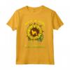 Solo una ragazza che ama Lowchens cane girasole Lowchen Maglietta - Regalo divertente per amanti dei cani e dei girasoli