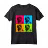 Lowchen Love - Pop Art Design Illustrazione Colorata Maglietta - Il Regalo Perfetto per Amanti dei Cani Lowchen a Natale o per Compleanni