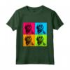 Lowchen Love - Pop Art Design Illustrazione Colorata Maglietta - Il Regalo Perfetto per Amanti dei Cani Lowchen a Natale o per Compleanni