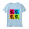 Lowchen Love - Pop Art Design Illustrazione Colorata Maglietta - Il Regalo Perfetto per Amanti dei Cani Lowchen a Natale o per Compleanni