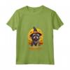 Lowchen - Divertente animale domestico per Halloween Maglietta con Collo a V - Costume per Cane Carino e Leggero