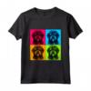Lowchen Dog Pop Art Design Illustrazione Colorata Maglietta - Fantastico Regalo per Amanti dei Cani - Ideale per Natale o Compleanni