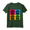 Lowchen Dog Pop Art Design Illustrazione Colorata Maglietta - Fantastico Regalo per Amanti dei Cani - Ideale per Natale o Compleanni