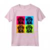 Lowchen Dog Pop Art Design Illustrazione Colorata Maglietta - Fantastico Regalo per Amanti dei Cani - Ideale per Natale o Compleanni