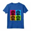 Lowchen Dog Pop Art Design Illustrazione Colorata Maglietta - Fantastico Regalo per Amanti dei Cani - Ideale per Natale o Compleanni