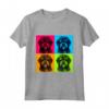 Lowchen Dog Pop Art Design Illustrazione Colorata Maglietta - Fantastico Regalo per Amanti dei Cani - Ideale per Natale o Compleanni