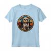 Lowchen - Piombo in Vetro Colorato per Cani - Design Artistico Maglietta - Capolavoro di Arte e Devozione al Migliore Amico dell'Uomo