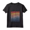 Lowchen Groovy Retrò Maglietta con Collo a V - Ideale per gli Amanti di Lowchen - Collezione Retro Lowchen Clothing