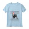 Donna Lowchen Natale Maglietta con Collo a V - Regalo di Natale per Proprietari di Cani da Leone - Design Unico per Amanti dei Cani