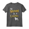 HapTiger - My Wizard is Lowchen Maglietta per Proprietari di Cani - Ideale come Regalo per Amanti dei Cani