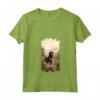 Donna Lowchen Mountain Paw Design - Maglietta per Cani Mamma e Papà con Collo a V - Regalo Ideale per Natale, Ringraziamento o Compleanni