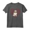 L'Impronta Digitale Amore - Maglietta Piccolo Cane Leone per Amanti dei Cani - Ideale per San Valentino - Design Divertente
