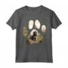 Lowchen Mountain Paw Design - Maglietta per Amanti dei Cani - Regalo Unico per Natale, Ringraziamento o Compleanni