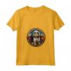 Lowchen - Maglietta con Collo a V Stained Glass Dog Design - Ideale per Amanti dei Cani e Appassionati di Arte