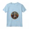 Lowchen - Maglietta con Collo a V Stained Glass Dog Design - Ideale per Amanti dei Cani e Appassionati di Arte