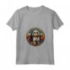 Lowchen - Maglietta con Collo a V Stained Glass Dog Design - Ideale per Amanti dei Cani e Appassionati di Arte