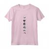 Impressionante Luna Moon Phases - T-Shirt per Uomo e Donna - Regalo per Amanti dello Spazio - Maglietta Fasi Lunari