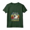 Donna Scuole fuori per l'estate - Insegnante di Cani Norvegesi Lundehund Maglietta Retro Vintage - Ultimo giorno di scuola Summer Vibe Abbigliamento