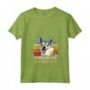 Donna Scuole fuori per l'estate - Insegnante di Cani Norvegesi Lundehund Maglietta Retro Vintage - Ultimo giorno di scuola Summer Vibe Abbigliamento