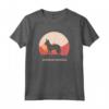 Norvegese Lundehund Cute Silhouette Maglietta - Regalo per Amanti dei Cani - Ideale per Natale o Compleanno