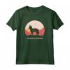 Norvegese Lundehund Cute Silhouette Maglietta - Regalo per Amanti dei Cani - Ideale per Natale o Compleanno