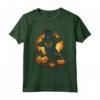 Lykoi Cat Halloween Graphic Tees - Maglietta divertente e personalizzata per uomo e donna - Ideale per Halloween tutto l'anno