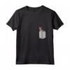 Donna Lykoi Cat In Your Pocket Maglietta con Collo a V - Adorable Cat Lover Tee for Christmas Birthday - I Love Cats, I Heart My Cat