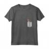 Donna Lykoi Cat In Your Pocket Maglietta con Collo a V - Adorable Cat Lover Tee for Christmas Birthday - I Love Cats, I Heart My Cat