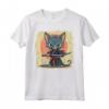Samurai Lykoi Gatto giapponese Kawaii Ninja Cat Maglietta - Stile unico per gli amanti della moda giapponese e dei gatti