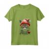 Lykoi Cat Christmas Graphic Tees - Maglietta divertente con tema gatto per uomo e donna - Ideale come regalo di Natale