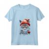 Lykoi Cat Christmas Graphic Tees - Maglietta divertente con tema gatto per uomo e donna - Ideale come regalo di Natale